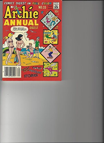 Archie Annual-Comics Digest Magazine-No,33