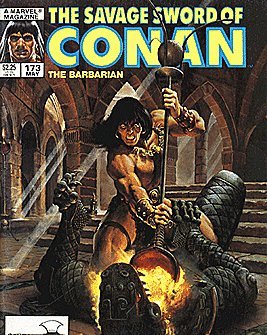 Savage Sword of Conan Magazine #173