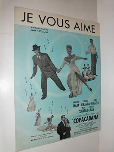 Je Vous Aime