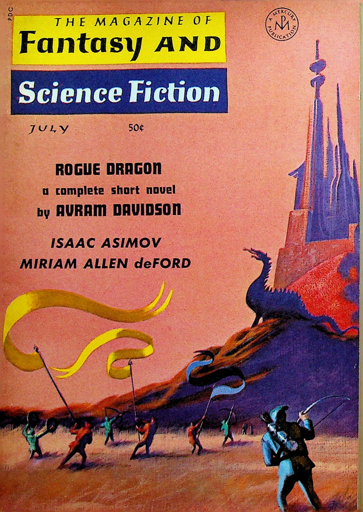 Magazine of Fantasy & Science Fiction July 1965