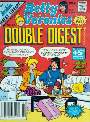 Betty and Veronica No 4: Double Digest Magazine 06917