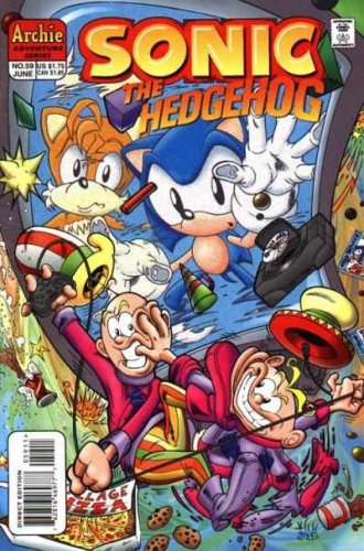 SONIC THE HEDGEHOG #59 (June 1998)