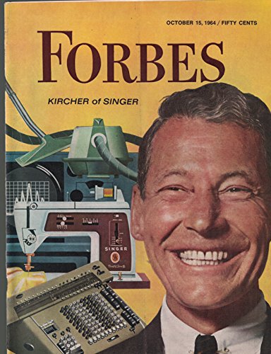 October 15 1964 Forbes Magazine Kircher of Singer