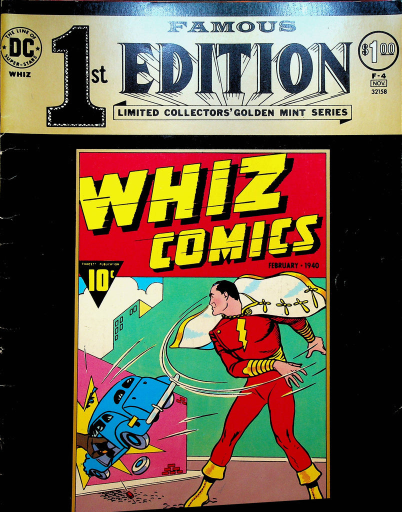 Famous 1st Edition F-4 Whiz Comics Shazam Captain Marvel