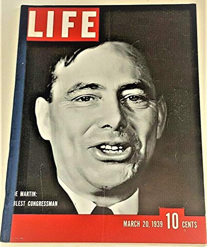LIFE Magazine - March 20, 1939 - Joe Martin on Cover