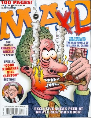 November 2000 Mad XL #6 - Bill Clinton parodies