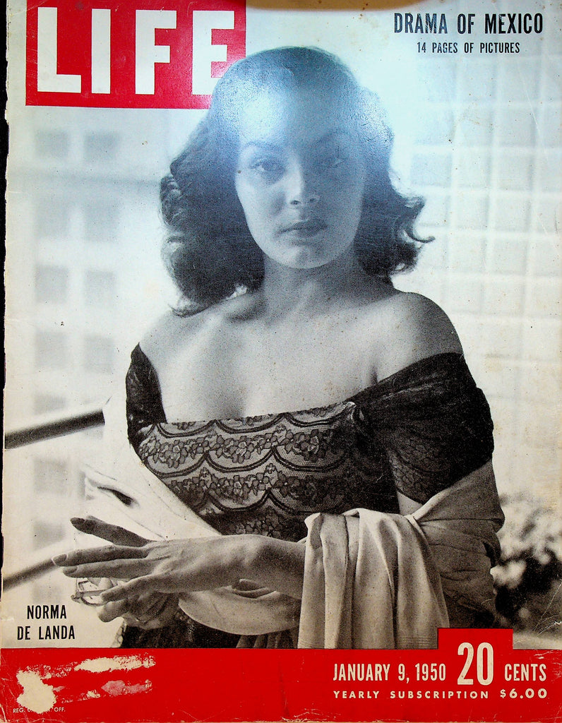 Life Magazine January 9 1950 Norma de Landa