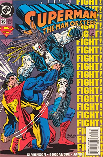 SUPERMAN: THE MAN OF STEEL 30. FEBRUARY, 1994.