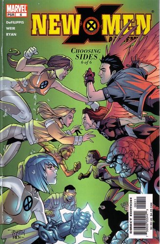 NEW X-MEN ACADEMY #6 (COMIC BOOK): CHOOSING SIDES, 6 OF 6