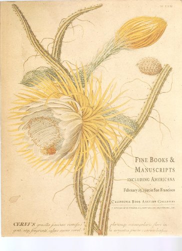 Fine Books & Manuscripts Including Americana. February 23 1995