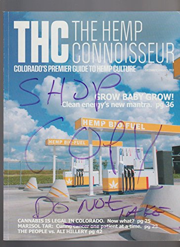 THC The Hemp Connoisseur Magazine December January 2013