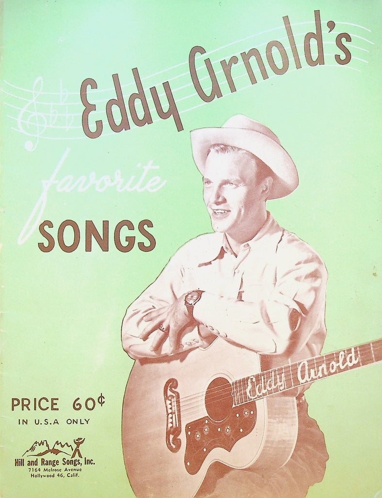 Eddy Arnold's Favorite Songs Songbook