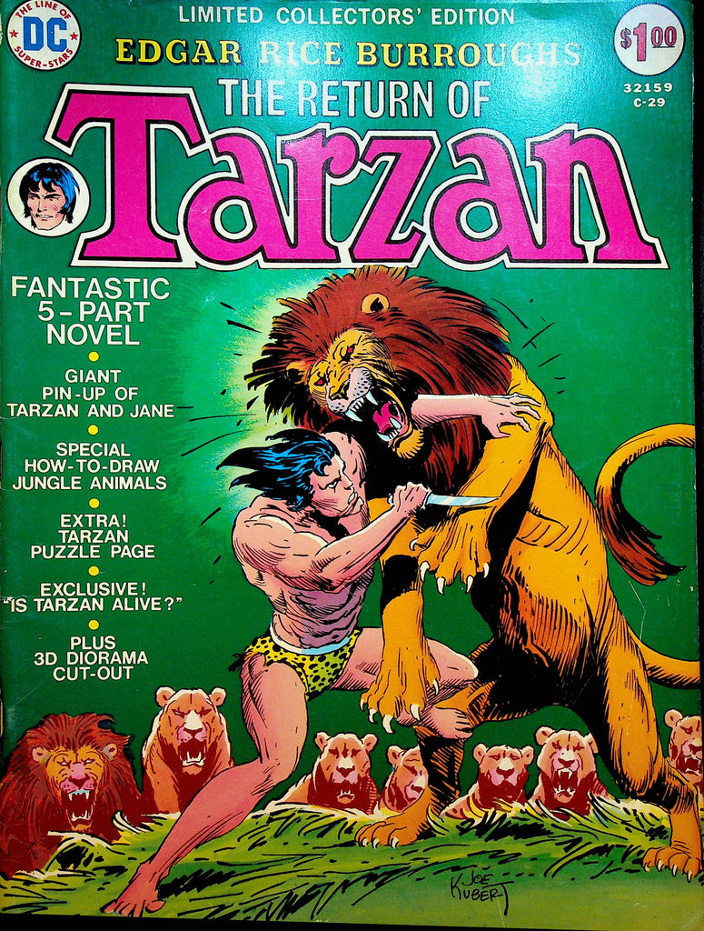 The Return of Tarzan DC Limited Collectors Edition C-29