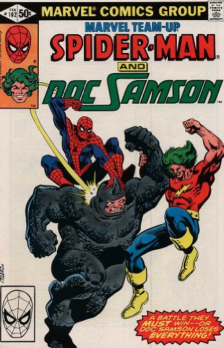 Marvel Team-Up #102 : Featuring Spider-Man and Doc Sampson in "Samson and Delilah" (Marvel Comics)