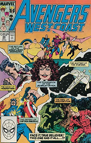 Avengers West Coast #49 : Baptism of Fire (Marvel Comics)