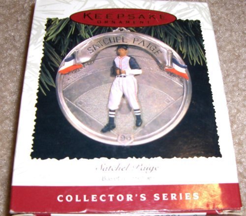 1996 Hallmark Ornament Satchel Paige # 3 Baseball Heroes Series