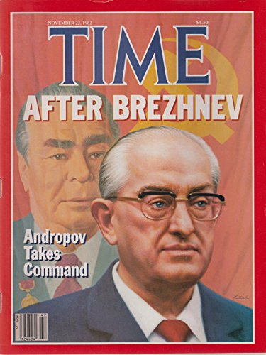 Time Magazine November 22 1982 After Brezhnev Andropov Takes Over