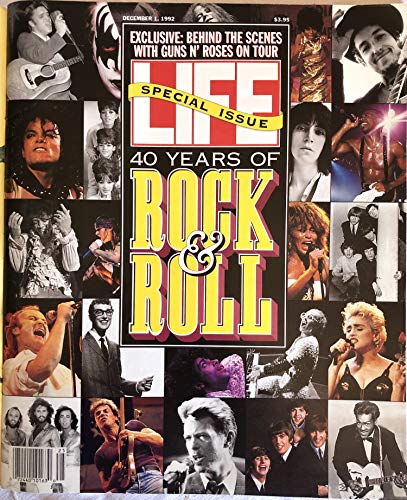 Life Magazine Special December 1992 40 Years of Rock & Roll, 1952 1st Rock Concert and Beyond