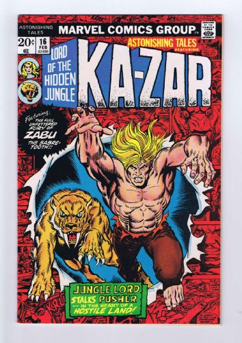 Astonishing Tales #16 (Ka-Zar)