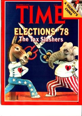 Time Magazine October 23 1978 Elections 78 The Tax Slashers * A Tourists China