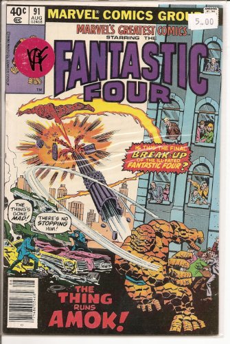 Marvel's Greatest Comics No. 91