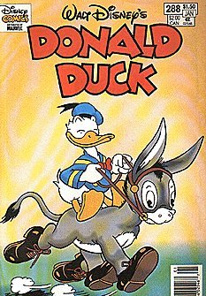 Donald Duck (1986 series) #288 MARVEL