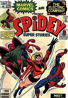 Spidey Super Stories #22 (April 1977) Marvel Comics and the Electric Company