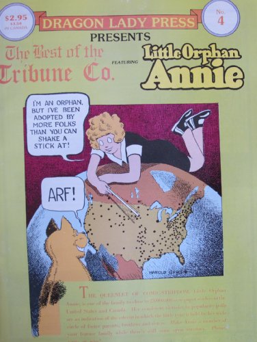 DRAGON LADY PRESS Presents LITTLE ORPHAN ANNIE The BEST of The Tribune Co. #4 (1986 CANADA)