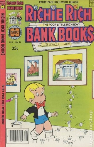 Richie Rich Bank Books #36 VG