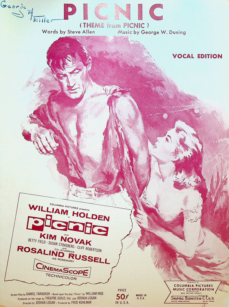 Picnic Sheet Music