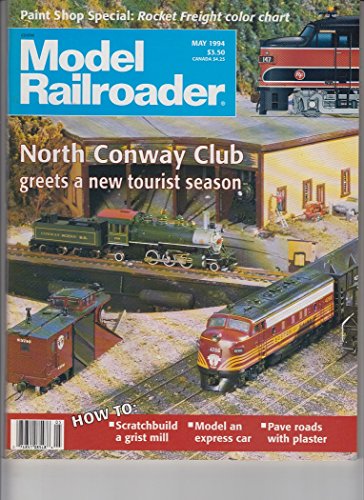 Model Railroader Magazine, May 1994, Single Issue