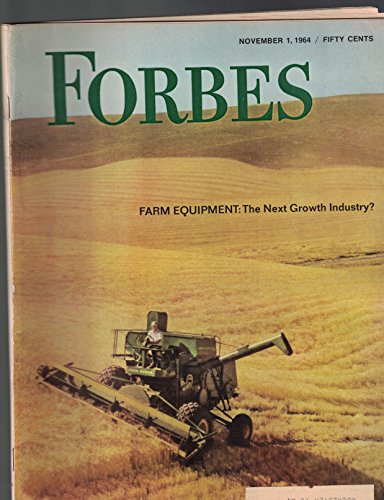 November 1 1964 Forbes Magazine Farm Equipment