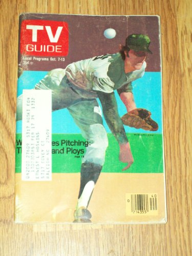 TV Guide October 7-13 1978 World Series Pitching Ploys Cover
