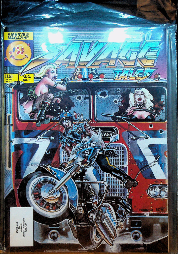 Savage Tales 6 Marvel Magazine