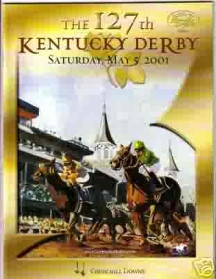 2001 Kentucky Derby program