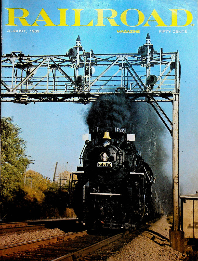 Railroad Magazine August 1969