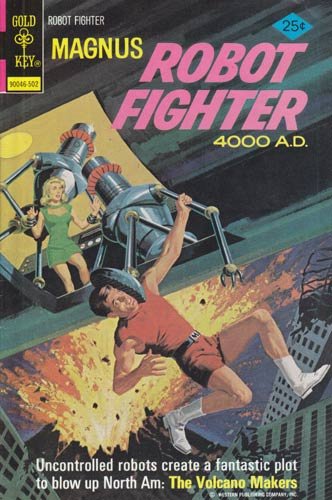 Magnus, Robot Fighter #38 Back Issue Comic Book (Feb 1975) Fine