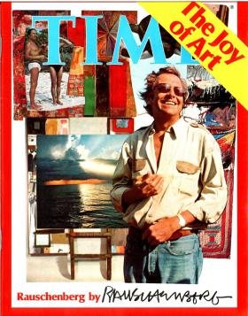 Time Magazine November 29, 1976 Robert Rauschenberg / The Joy of Art cover