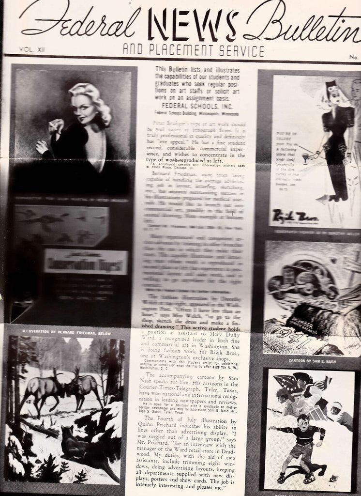 Federal Schools News Bulletin & Placement Service Peter Brunger Dorothy Welch