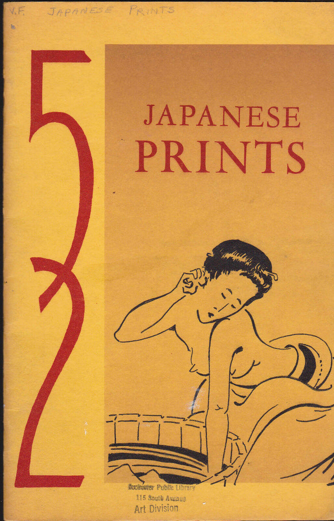 52 Japanese Prints for Study Oriental Artists Publications 1957 booklet