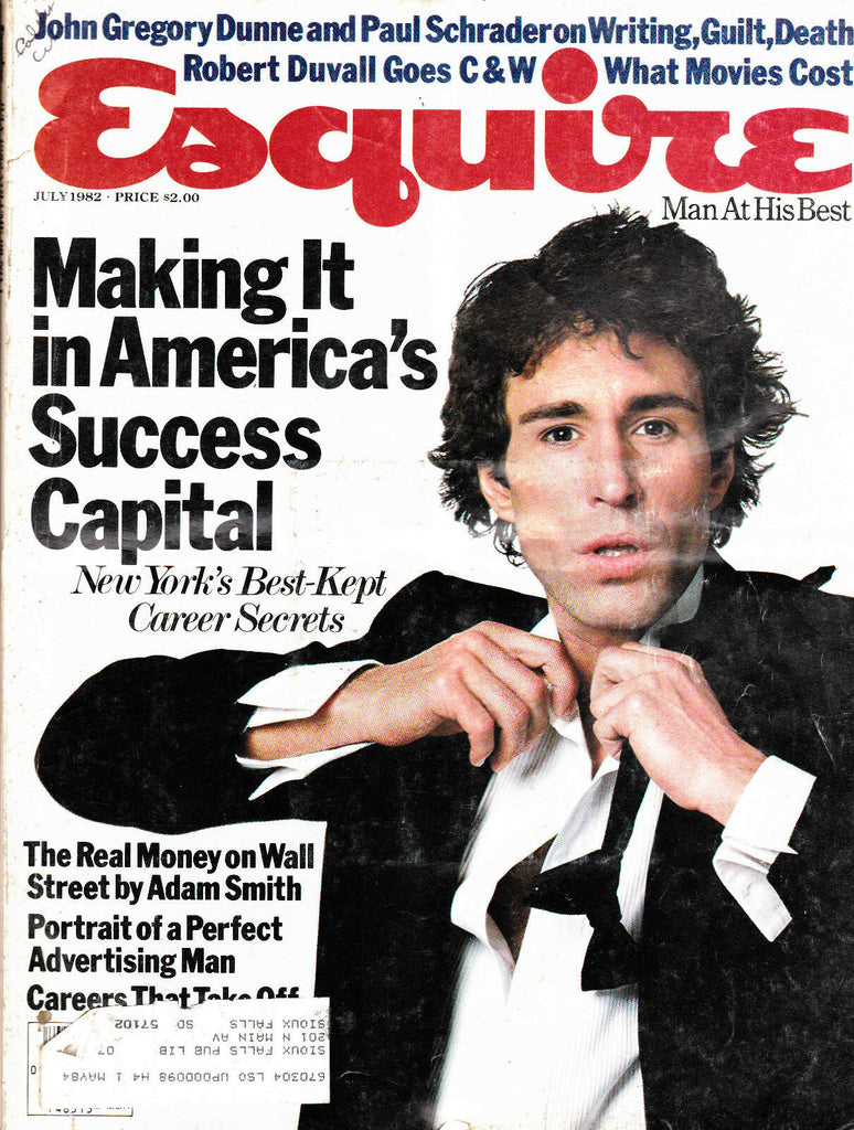 Esquire Magazine Robert Duvall John Gregory Dunne Paul Schrader July 1982