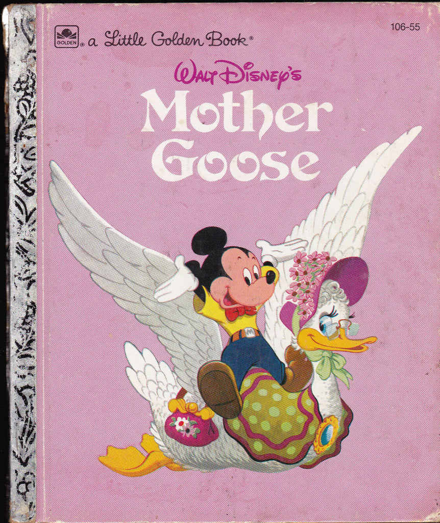 Walt Disney's Mother Goose Little Golden Book (1990s) Mickey Mouse