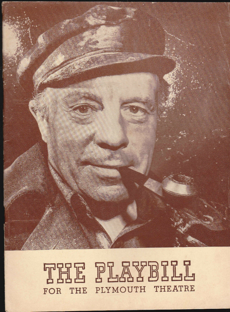 The Wookey Playbill Edmund Gwenn October 13 1941 Carol Goodner