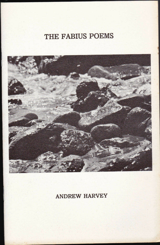 The Fabius Poems by Andrew Harvey (1970s) SIGNED