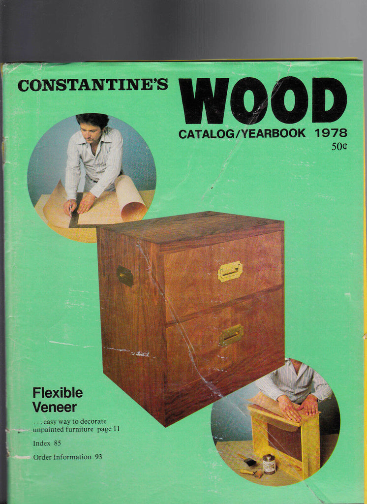 Constantine's Wood Catalog Yearbook 1978 96 pages