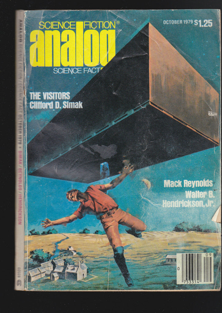 Analog Magazine October 1979 Clifford D Slmak Mack Reynolds Walter Hendrickson