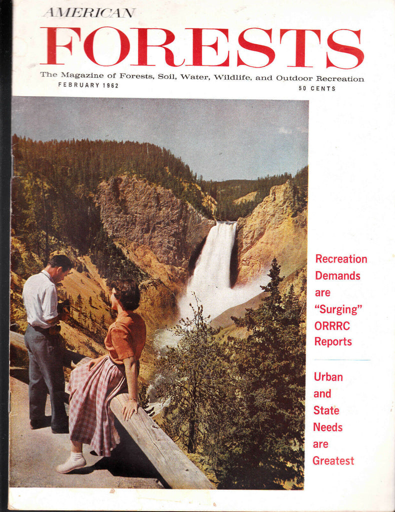 American Forests Magazine Urban & State Needs  February 1962