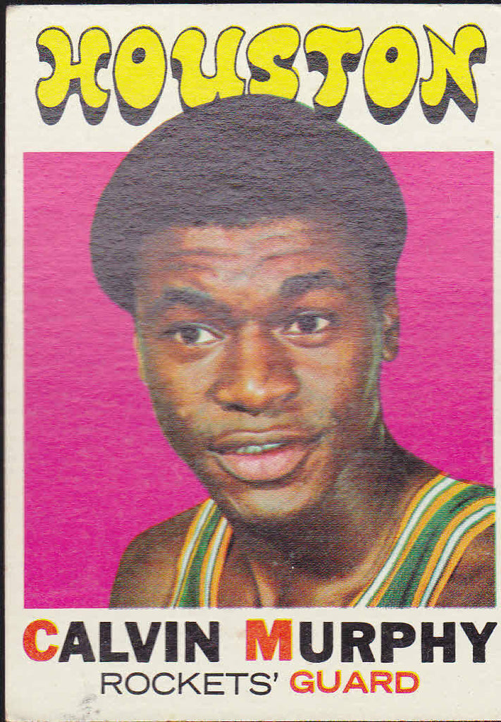 CALVIN MURPHY 1971-72 Topps Basketball #58 Houston Rockets