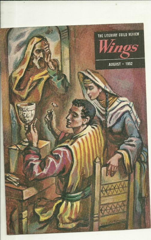 Wings- Literary Guild Review- August 1952 Silver Chalice
