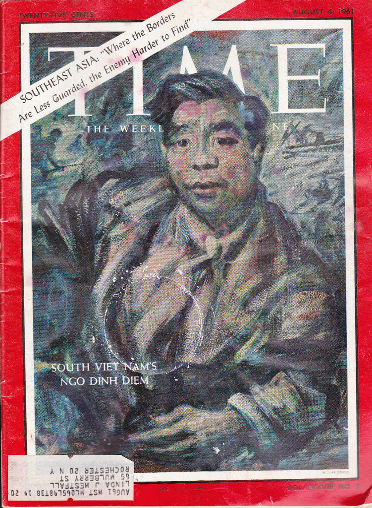 Time Magazine Ngo Dinh Diem South Vietnam August 4 1961